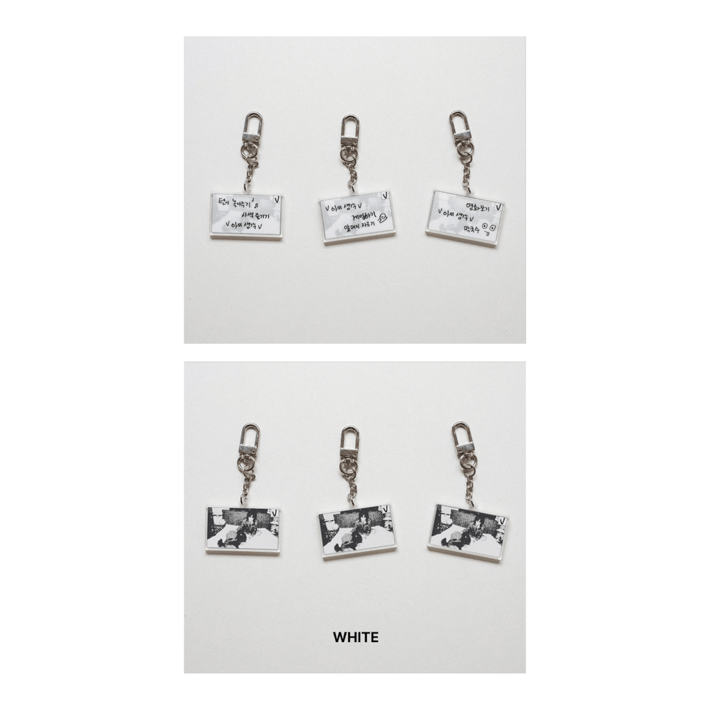 BTS - V - LAYOVER KEYRING SET
