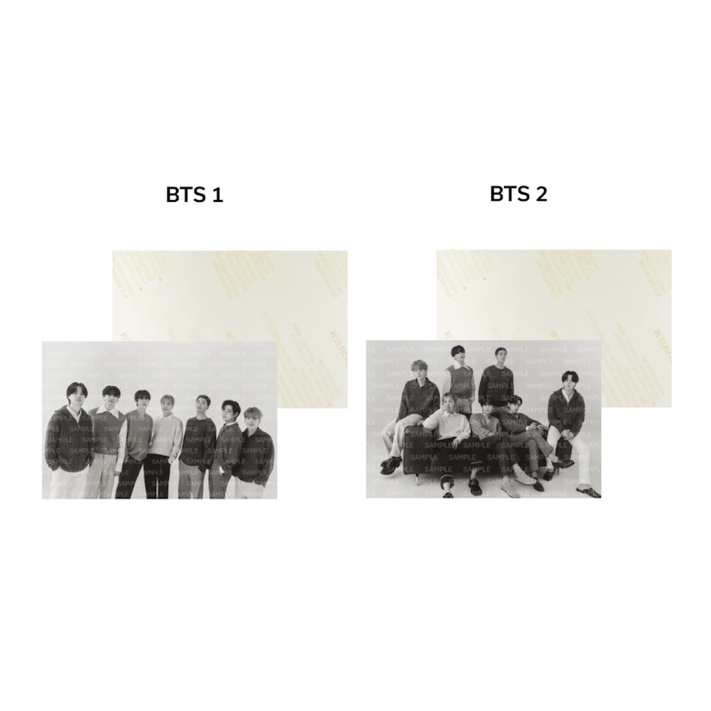 BTS - MONOCHROME PRINTED PHOTO