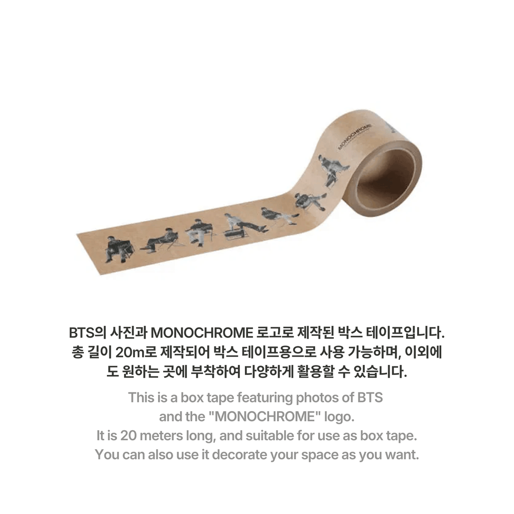 BTS - MONOCHROME BOX TAPE
