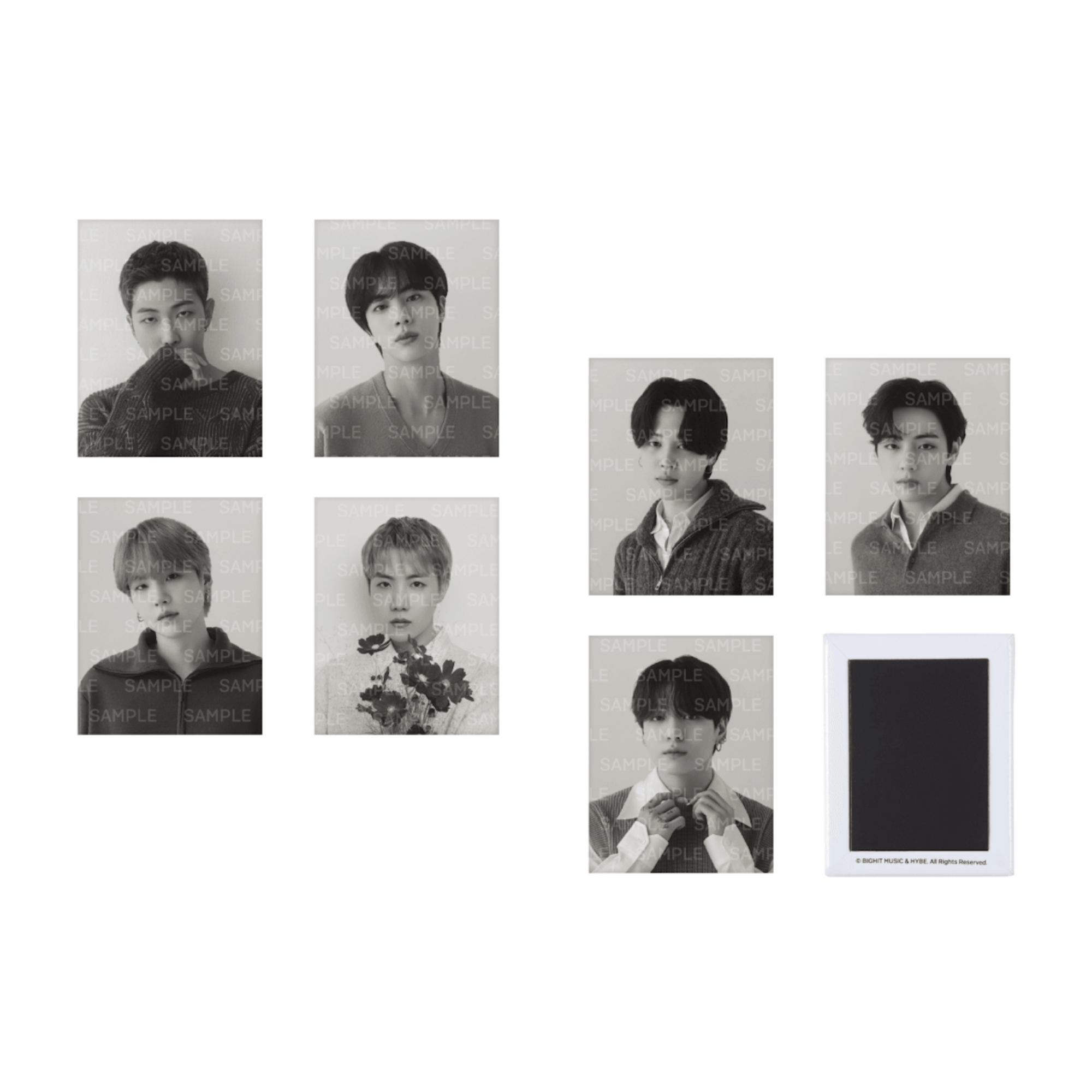 BTS - MONOCHROME MAGNET SET