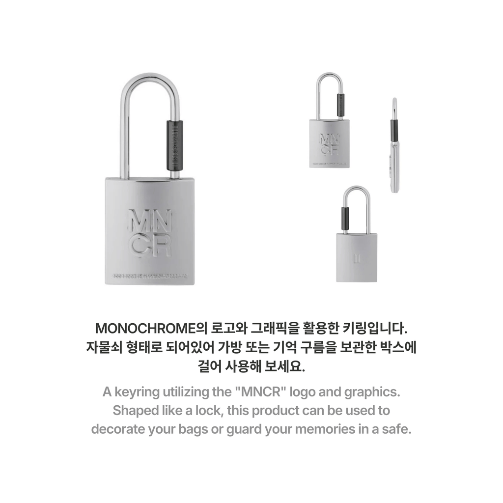BTS - MONOCHROME KEYRING