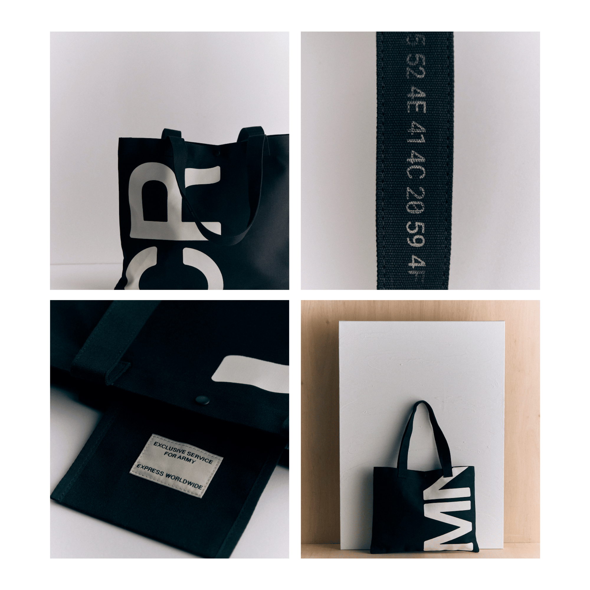 BTS - MONOCHROME TOTE BAG