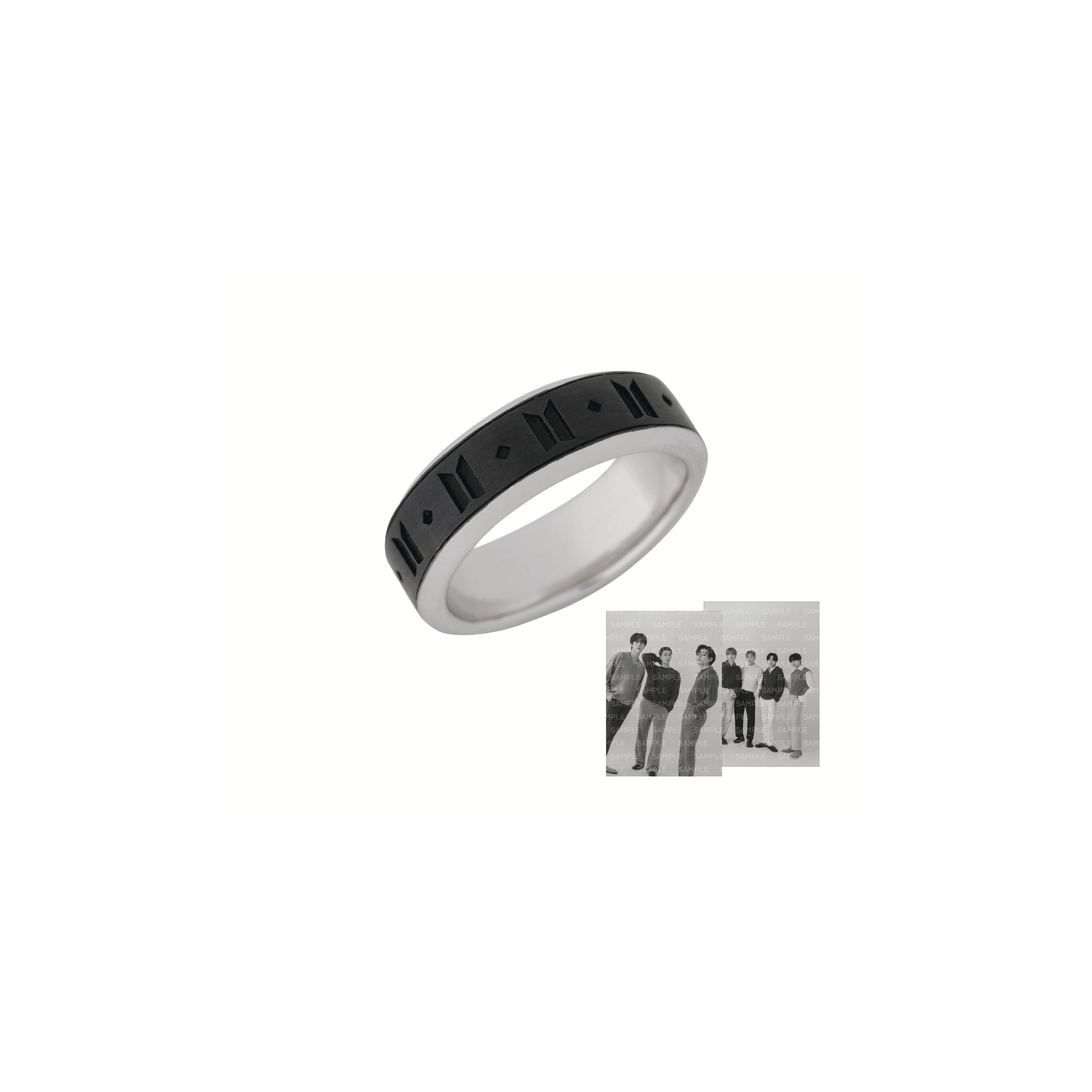 BTS - MONOCHROME RING (BLACK)