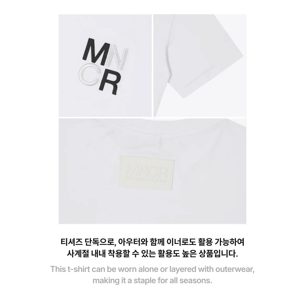 BTS - MONOCHROME T-SHIRT (WHITE)