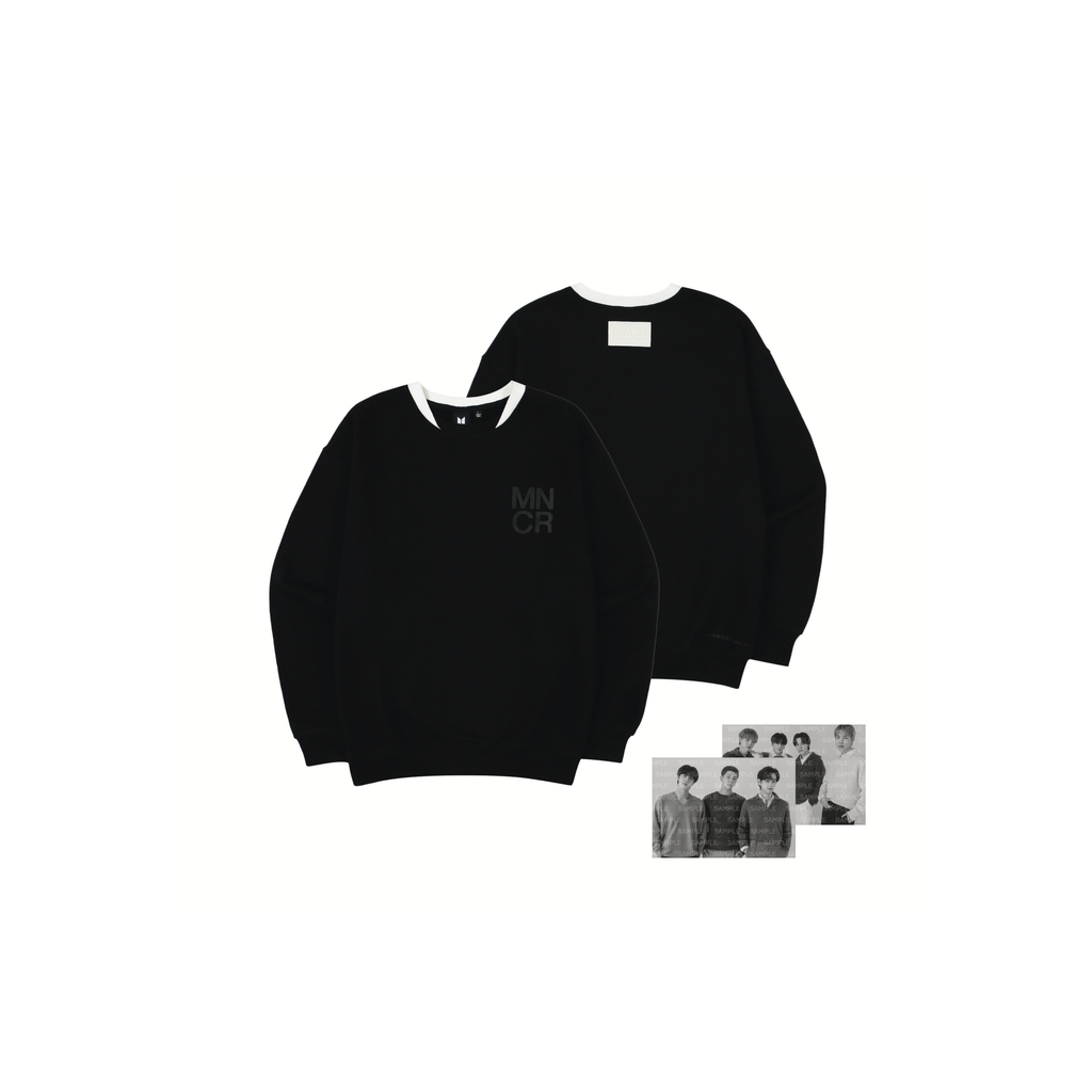 BTS - MONOCHROME CREWNECK SWEATSHIRT