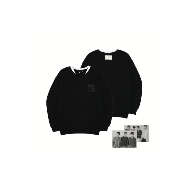 BTS - MONOCHROME CREWNECK SWEATSHIRT – IPBY K-POP & BEAUTY
