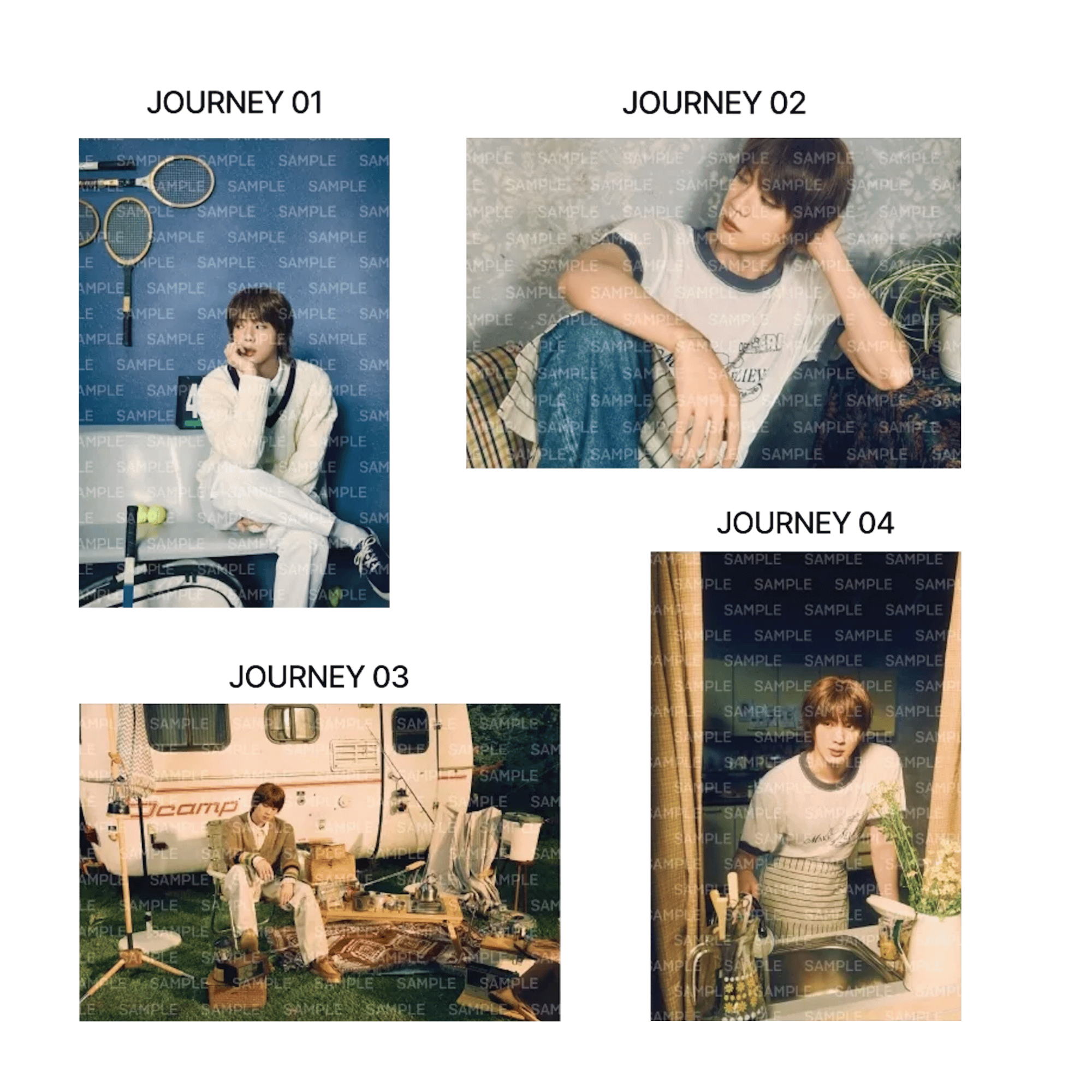 BTS - HAPPY PRINTED PHOTO