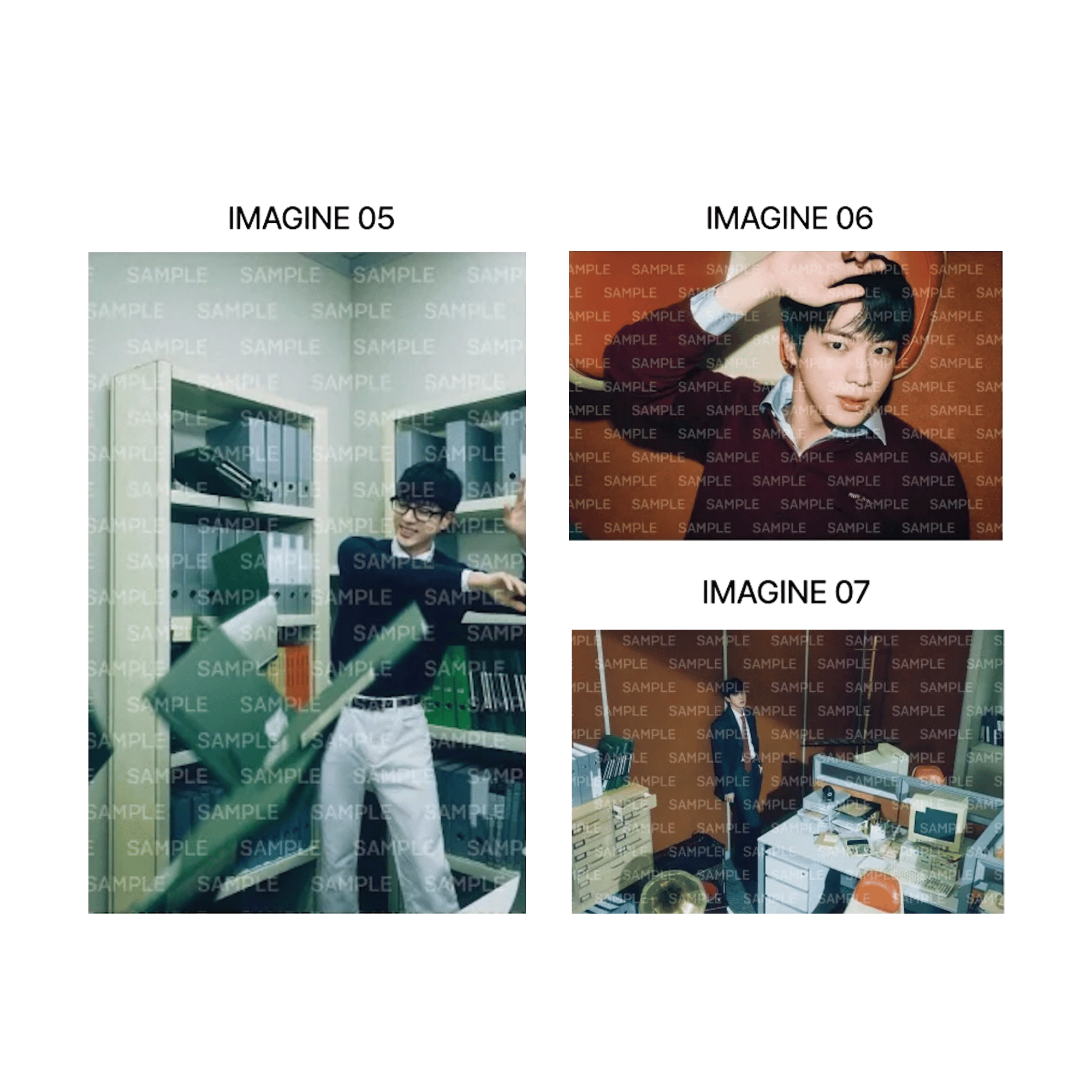 BTS - HAPPY PRINTED PHOTO