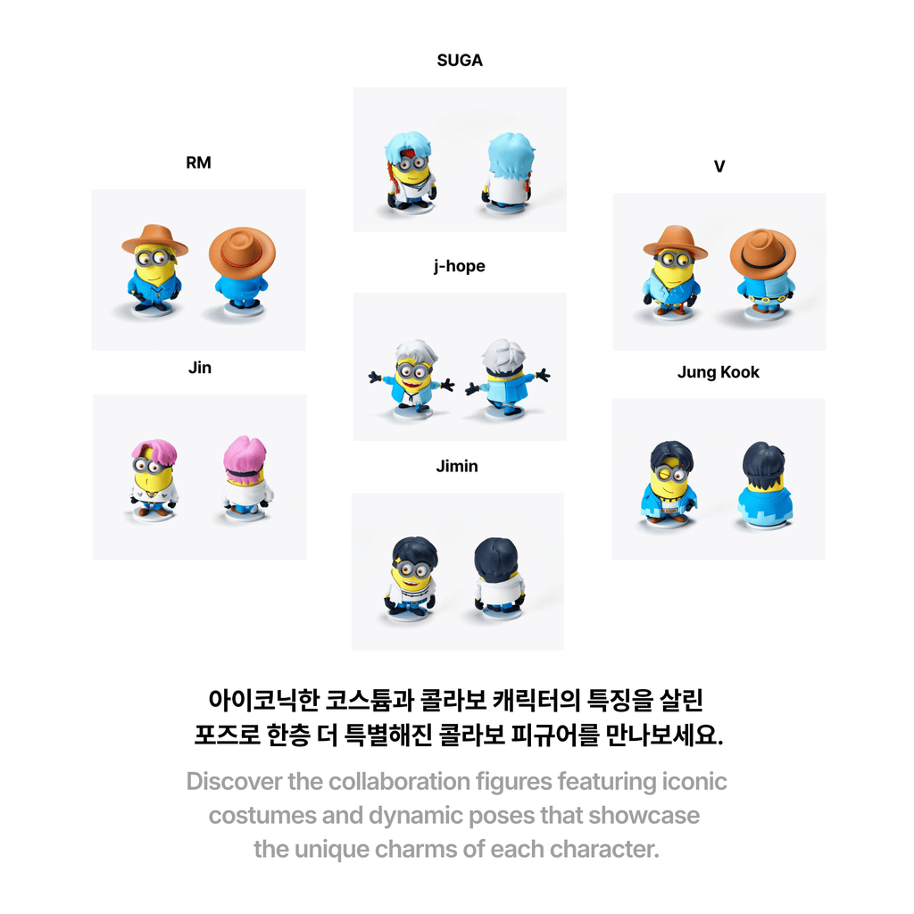 BTS - DESPICABLE ME 4 FIGURE