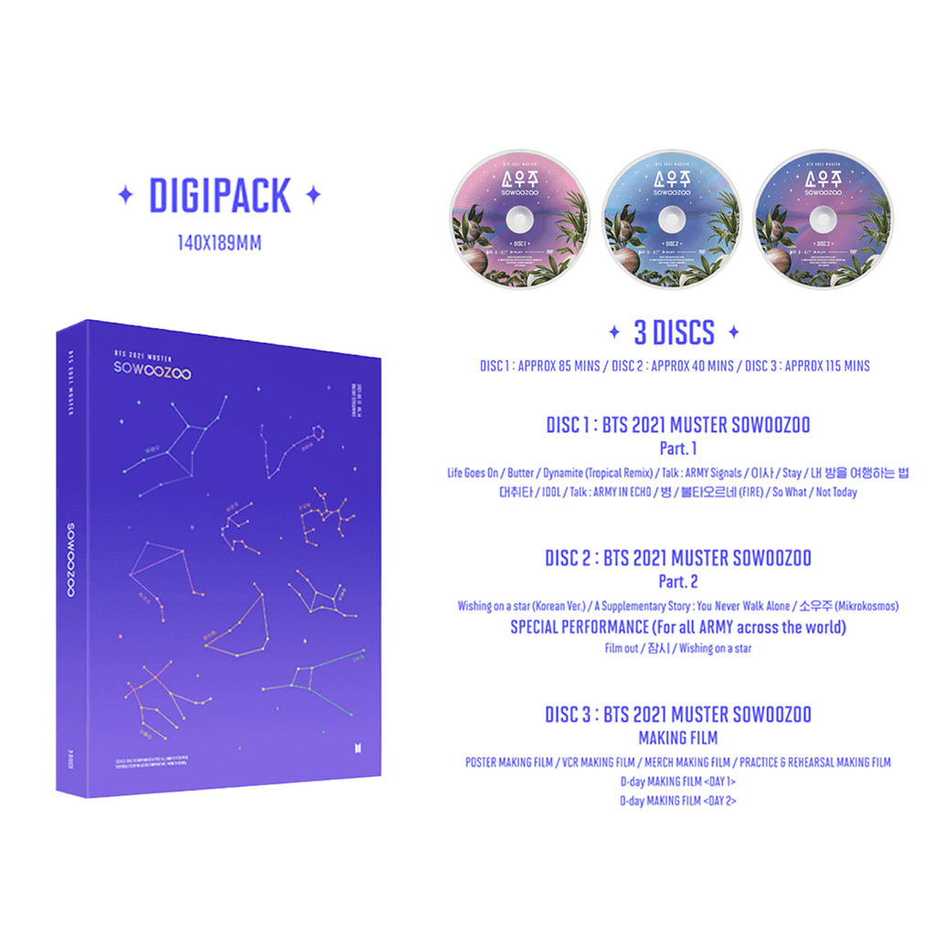 BTS - 2021 MUSTER SOWOOZOO DVD