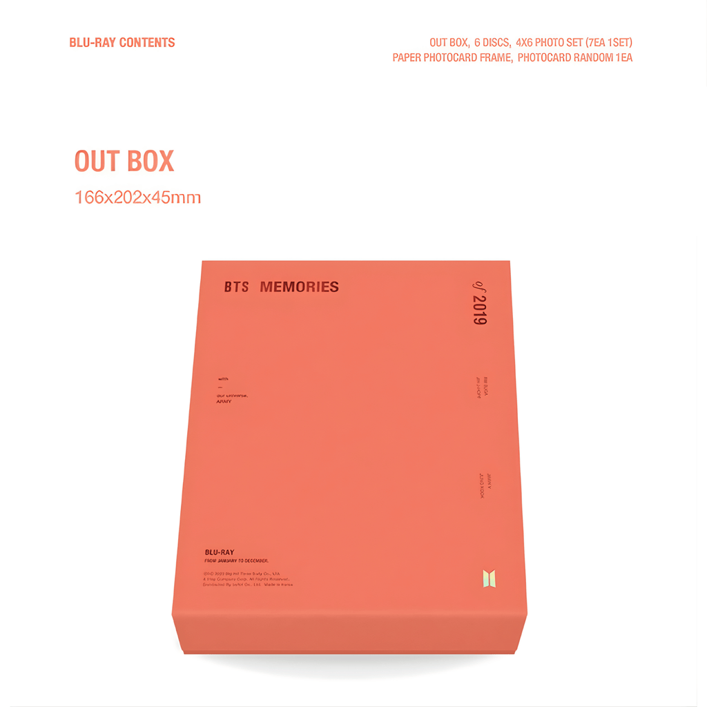 BTS - MEMORIES OF 2019 BLU-RAY