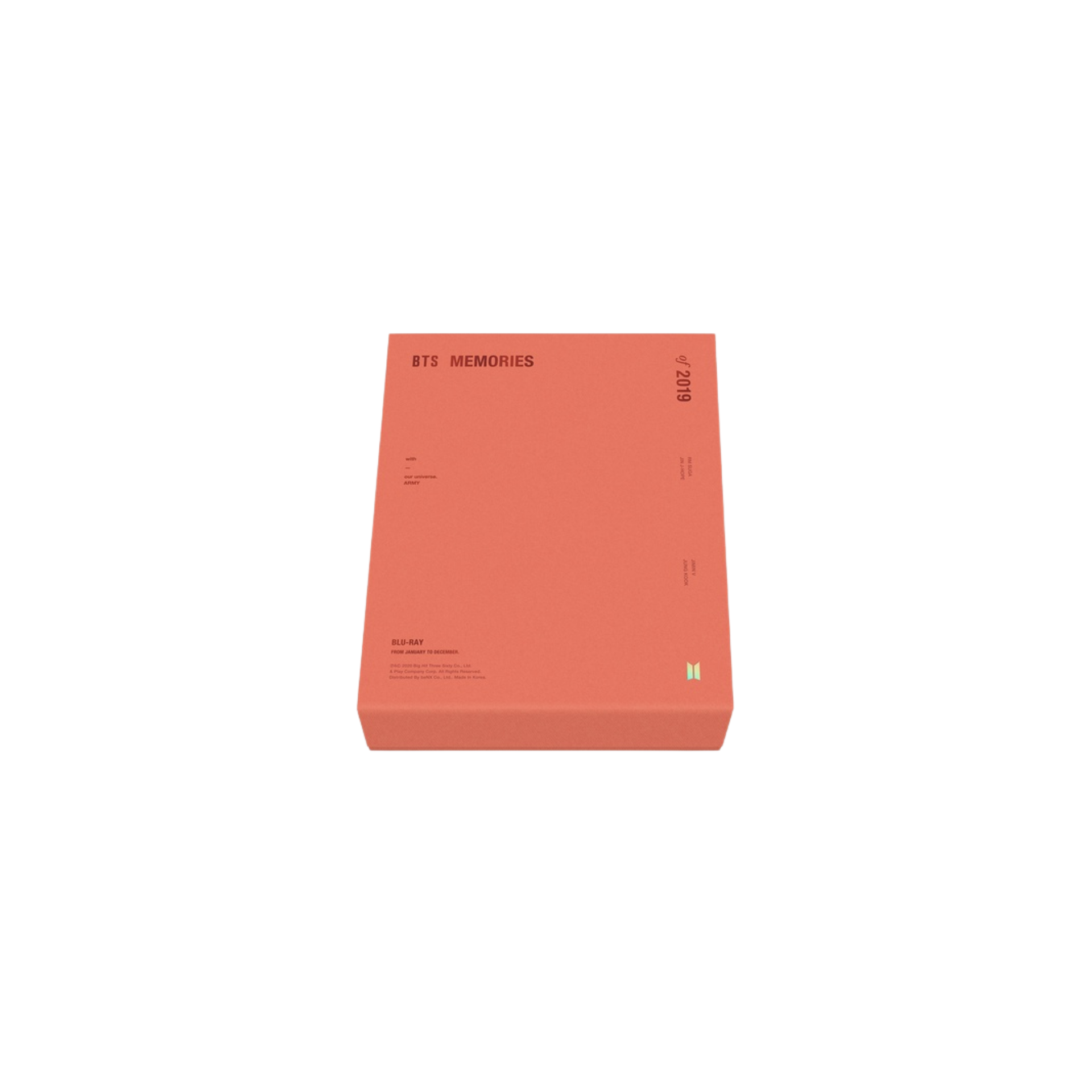 ミュージック BTS MEMORIES 2019 CD BTS Memories of 2019 Blu-ray