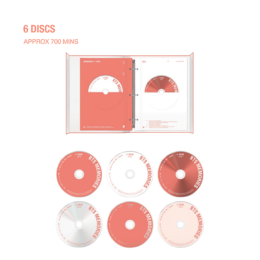 BTS - MEMORIES OF 2019 DVD