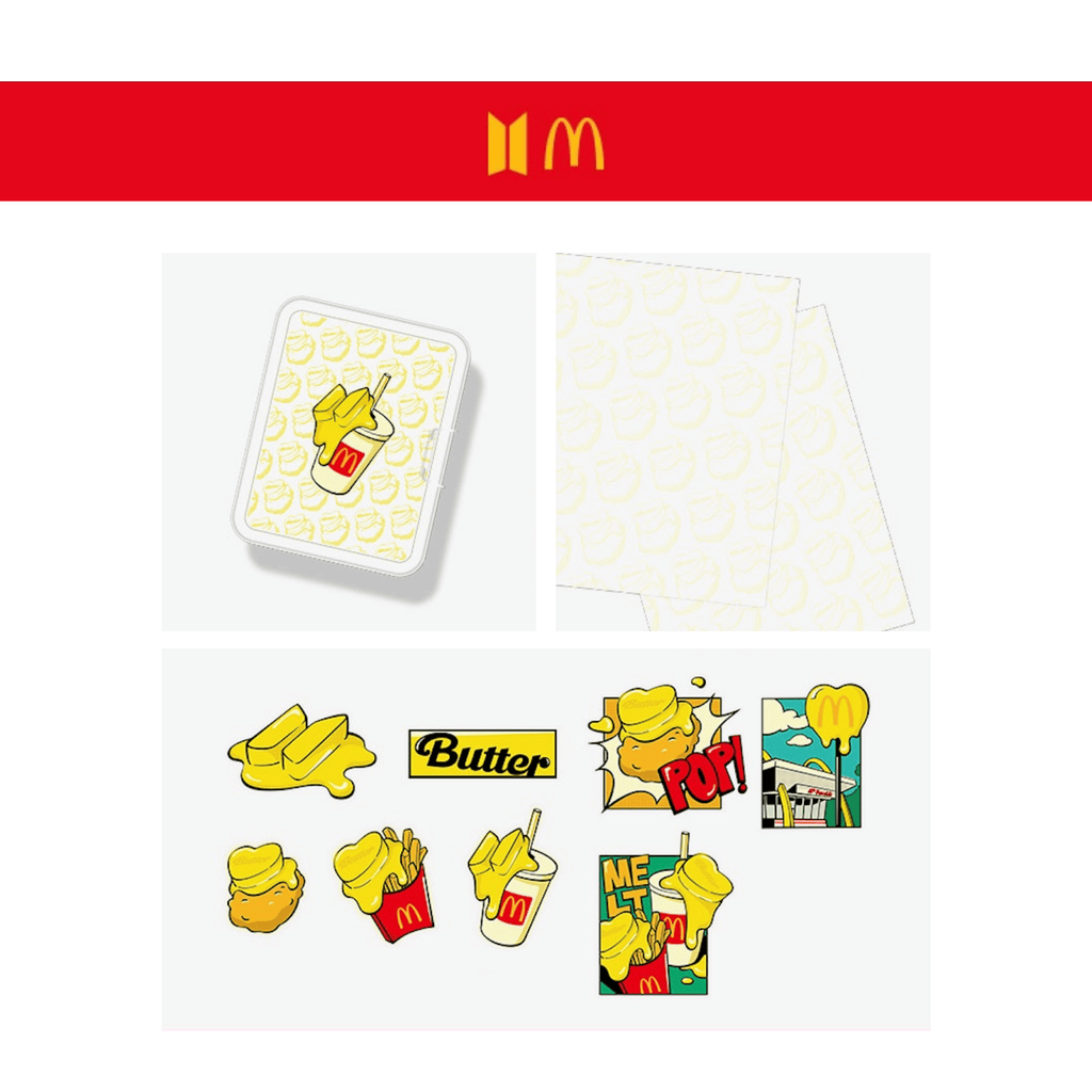 BTS - BTS X MCDONALD'S MELTING MINI STATIONERY SET