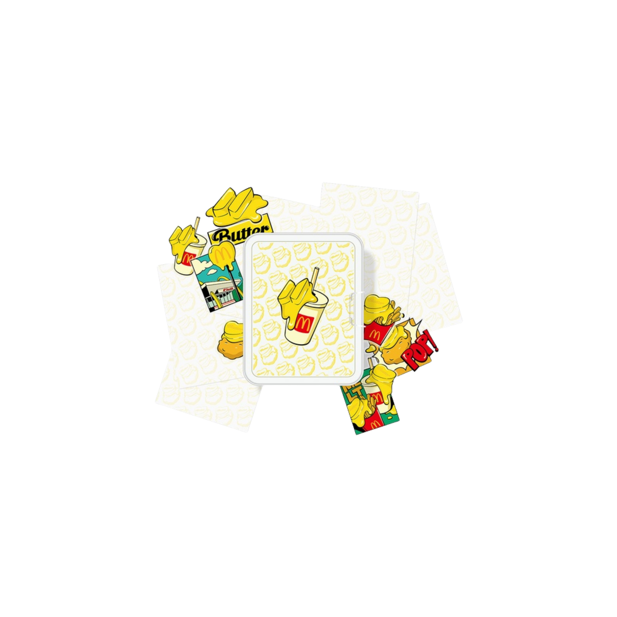BTS - BTS X MCDONALD'S MELTING MINI STATIONERY SET – IPBY K-POP