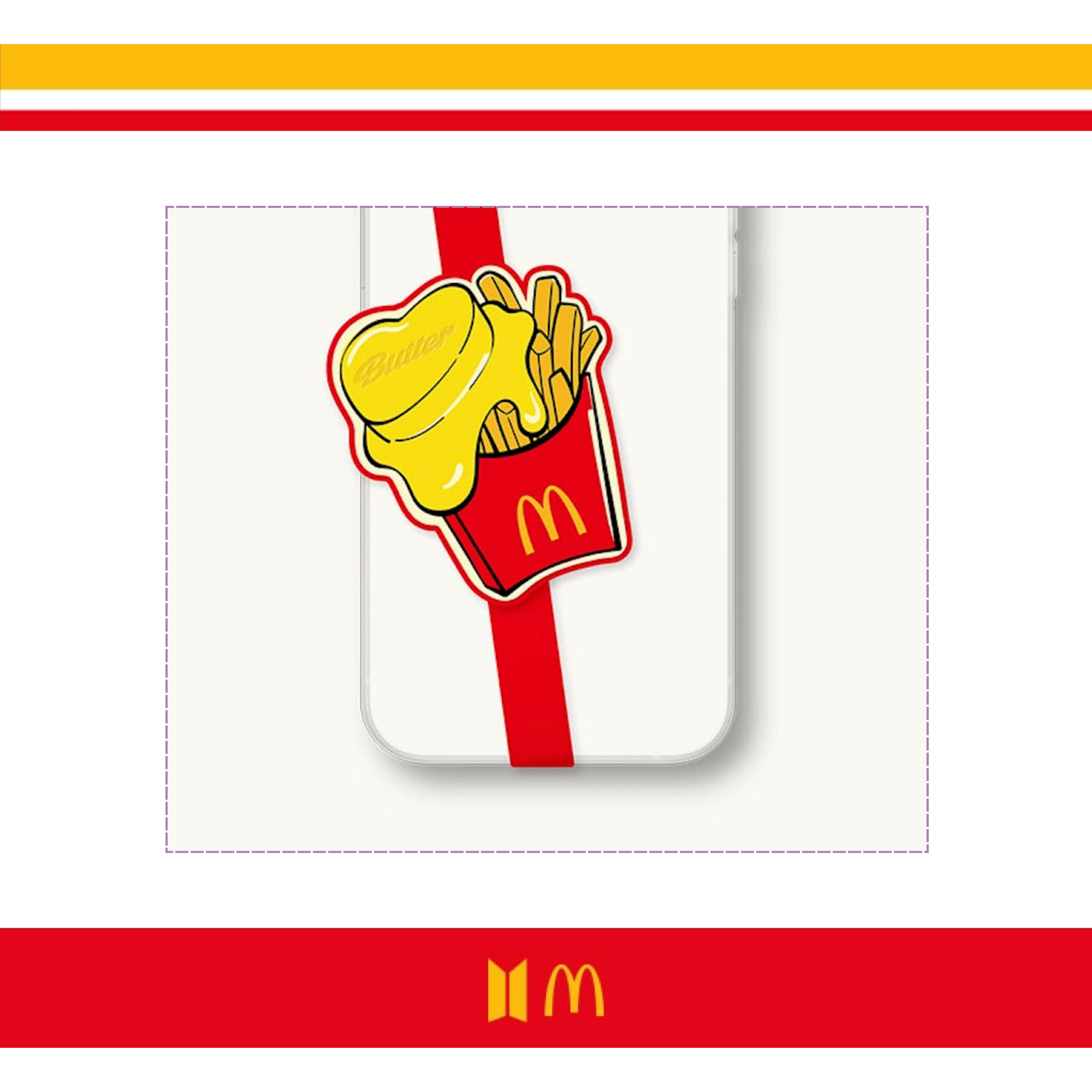 BTS - BTS X MCDONALD'S SILICONE PHONE STRAP