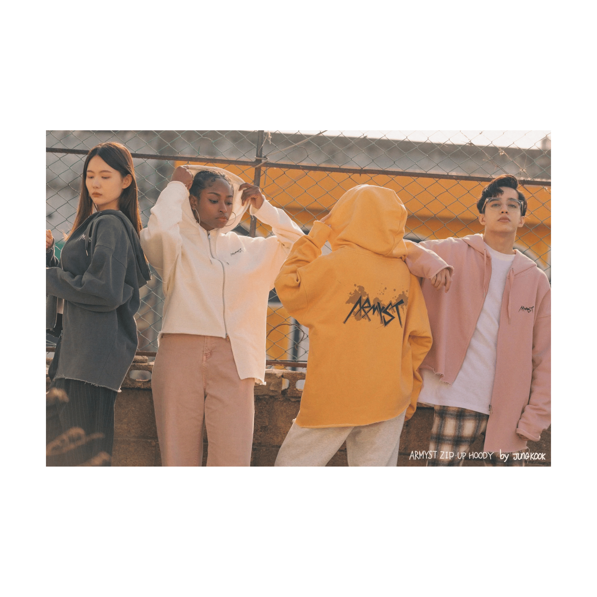 BTS - ARTIST-MADE COLLECTION BY JUNGKOOK - HOODIE (YELLOW)