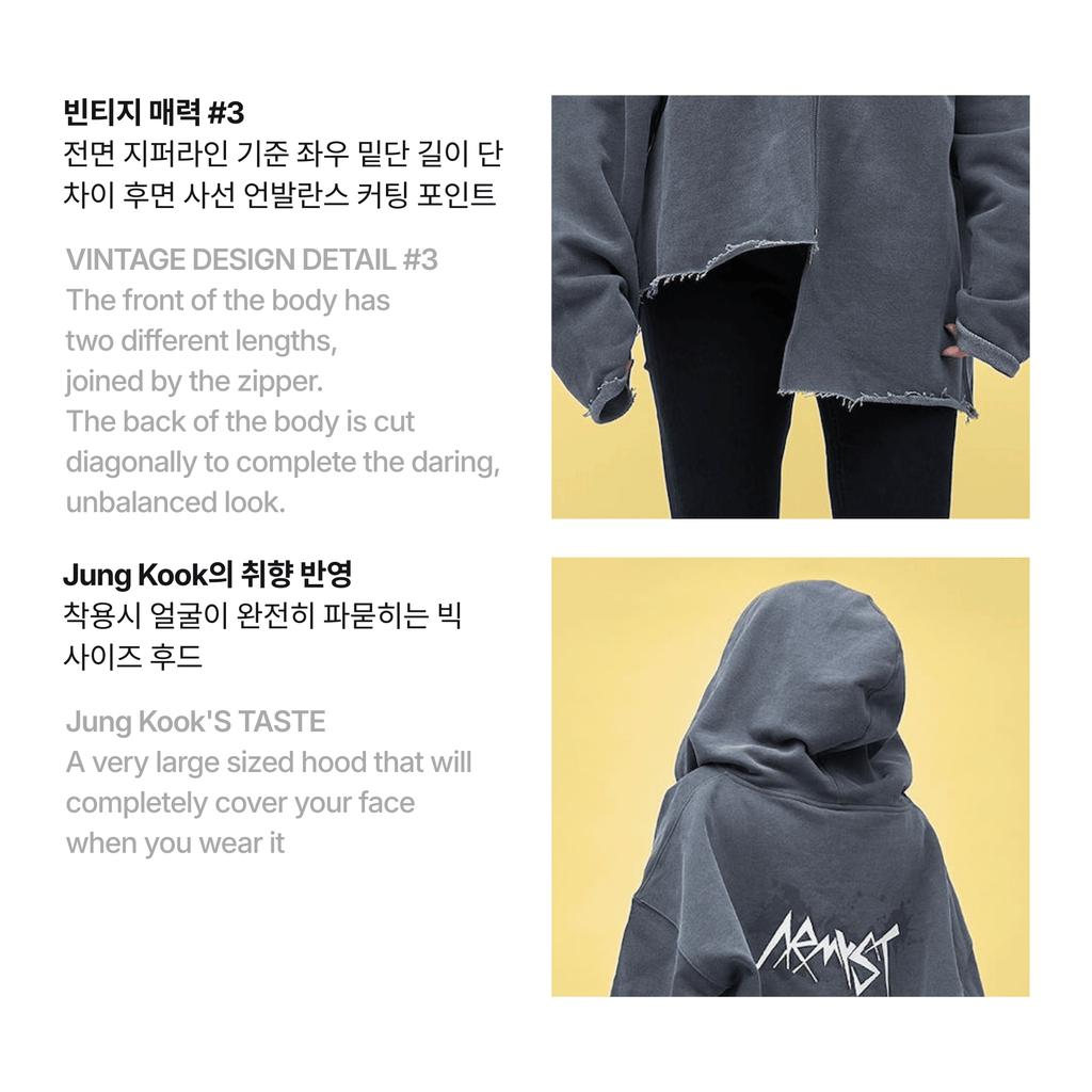 BTS - ARTIST-MADE COLLECTION BY JUNGKOOK - HOODIE (YELLOW)