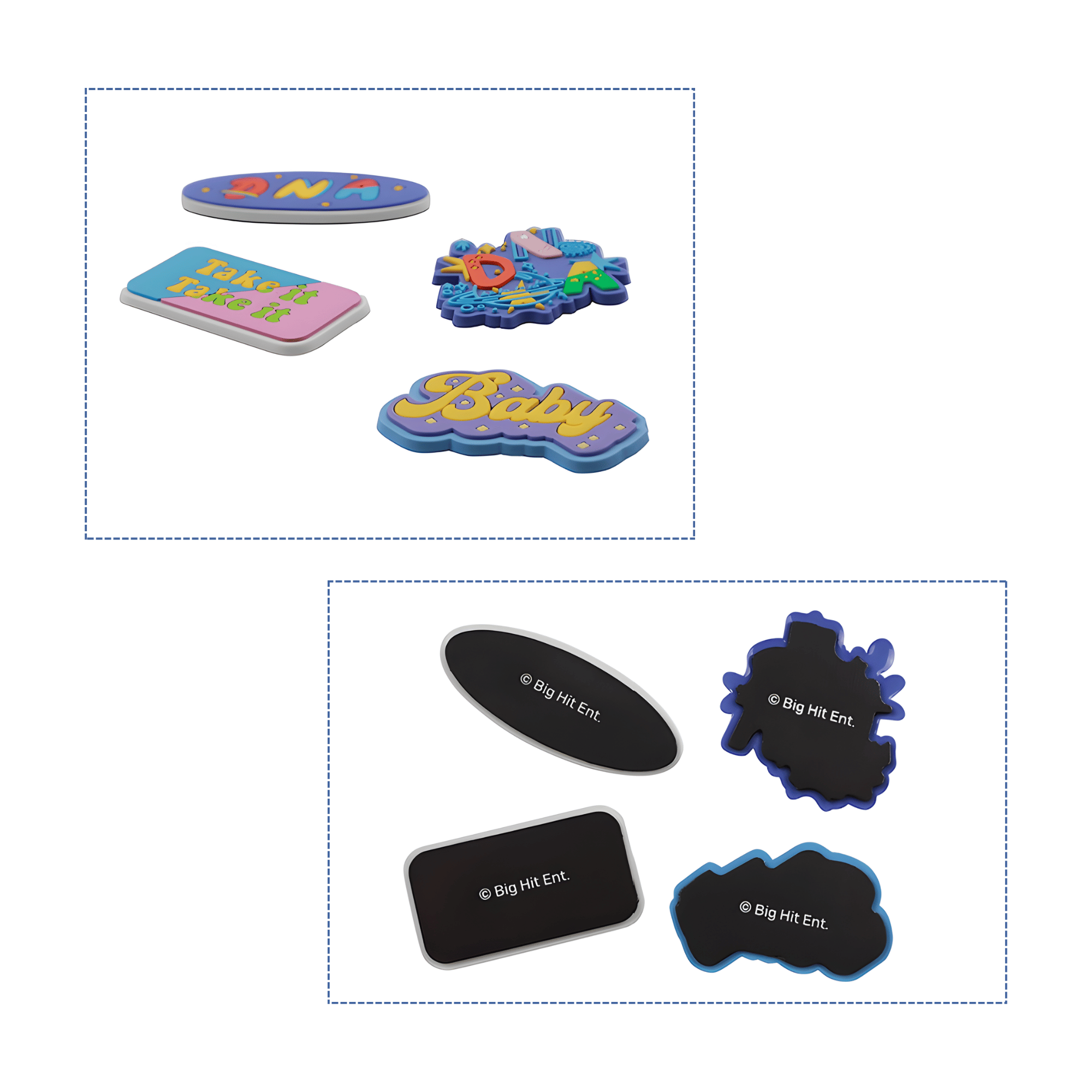 BTS - DNA MAGNET SET