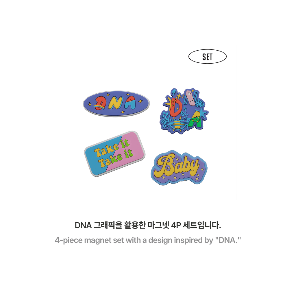 BTS - DNA MAGNET SET