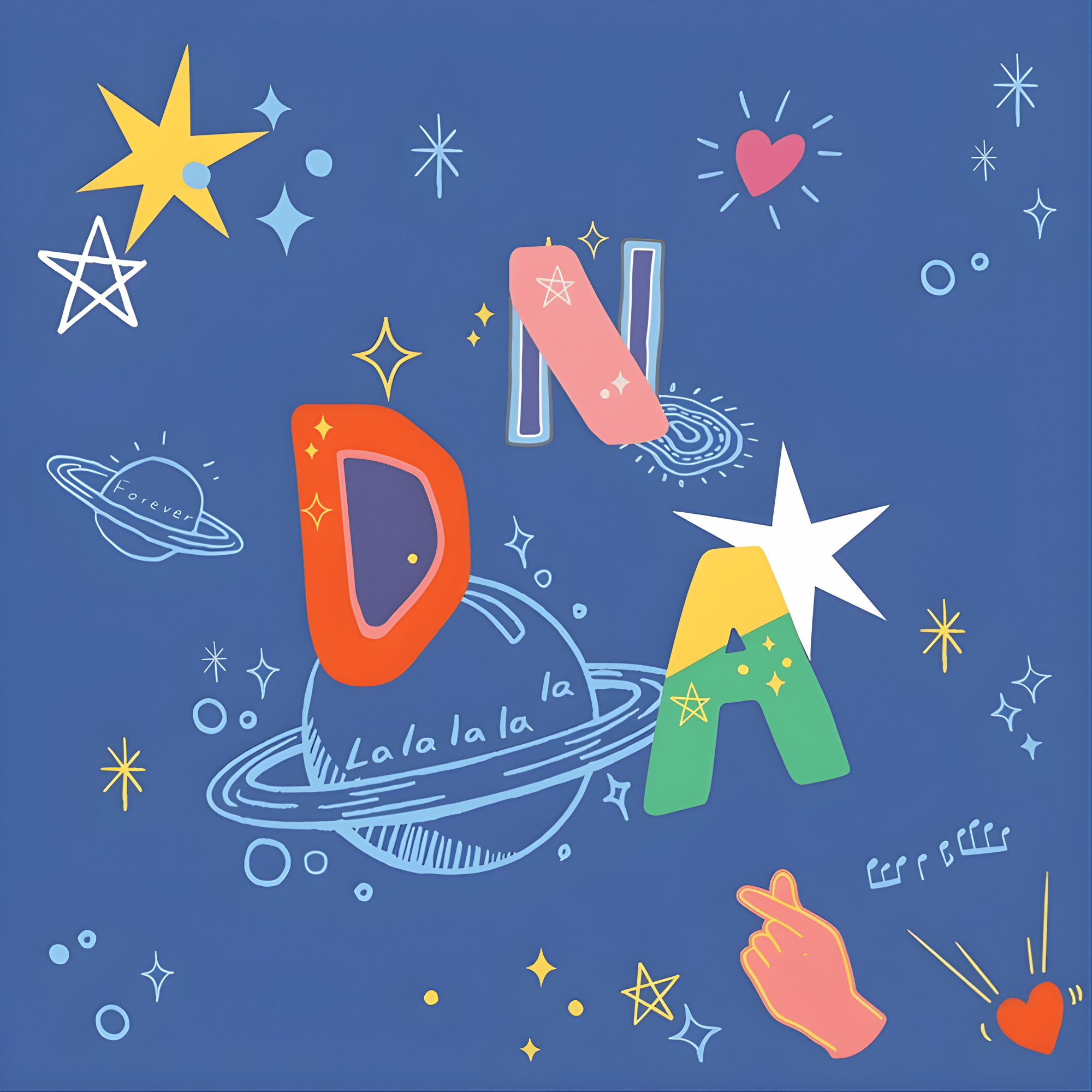 BTS - DNA BIG MASKING TAPE