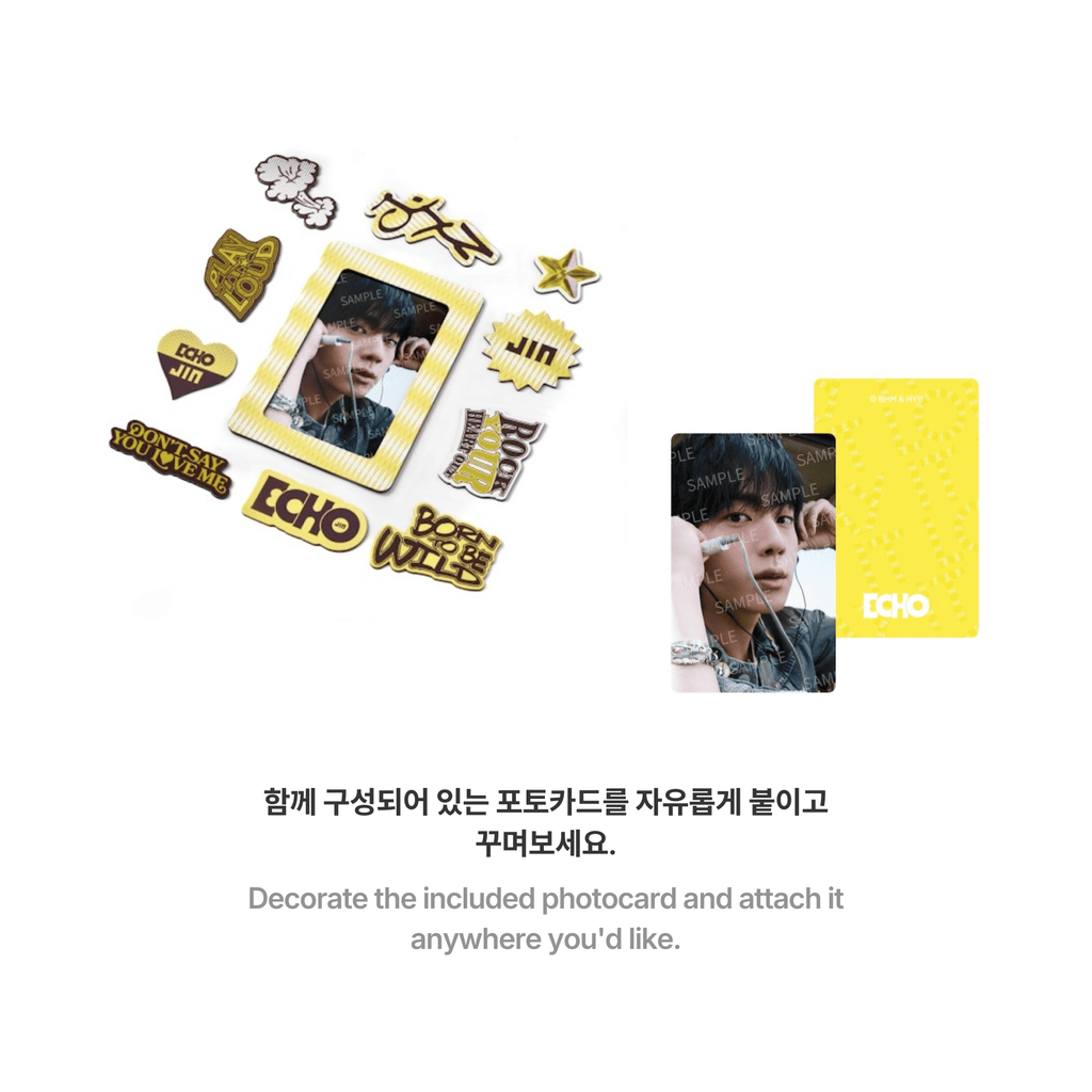 BTS - ECHO PHOTO & MAGNET PHOTO HOLDER