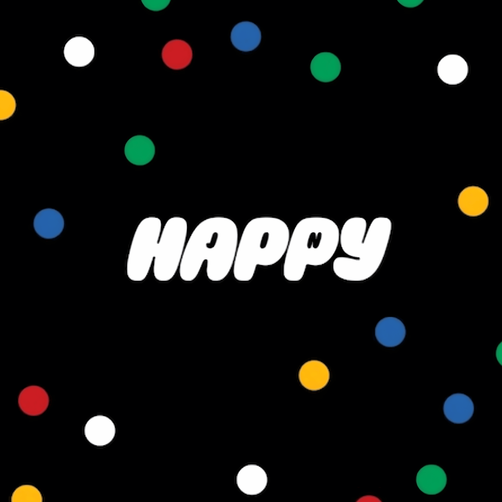 BTS - HAPPY CAN BADGE