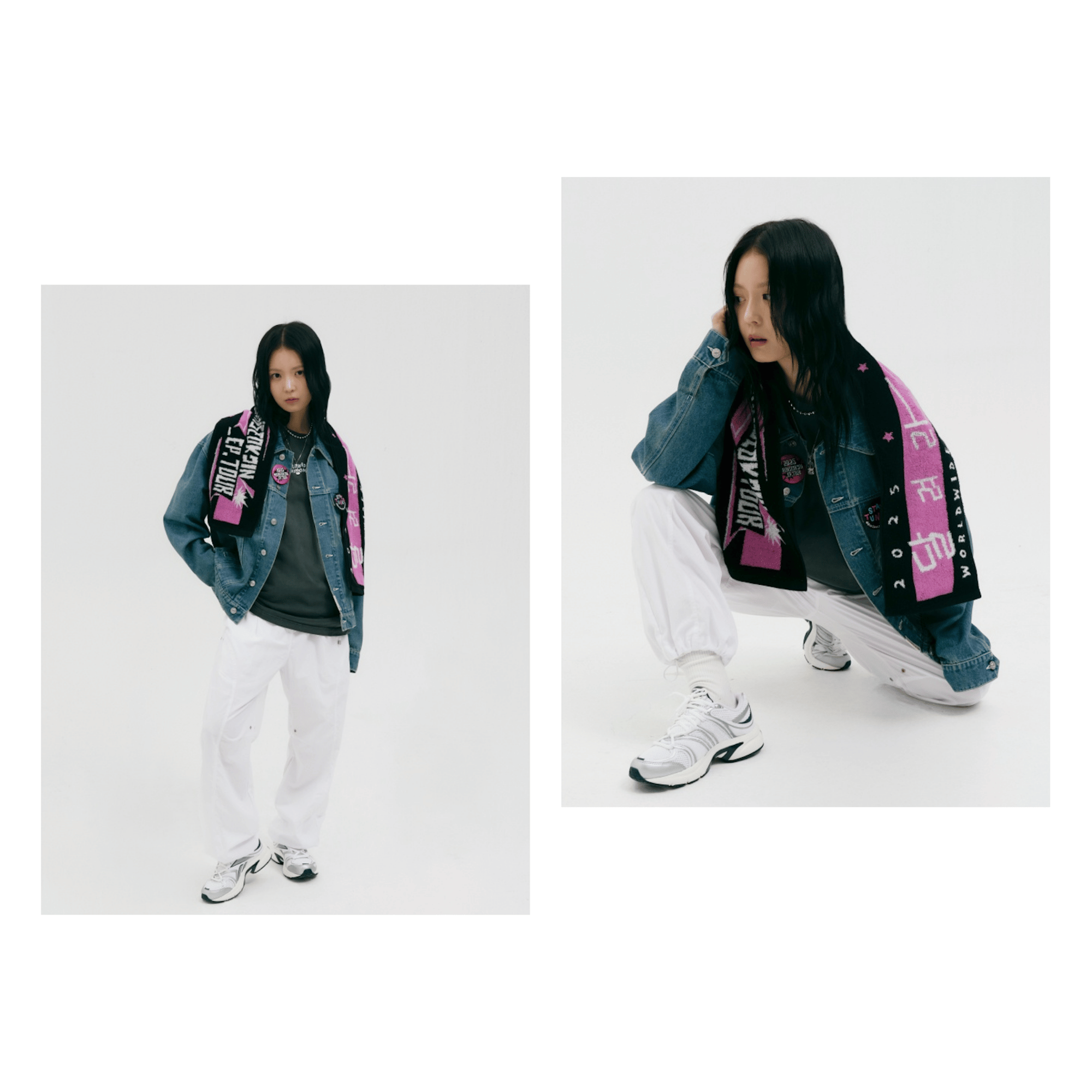 BTS - JIN - RUNSEOKJIN SLOGAN TOWEL