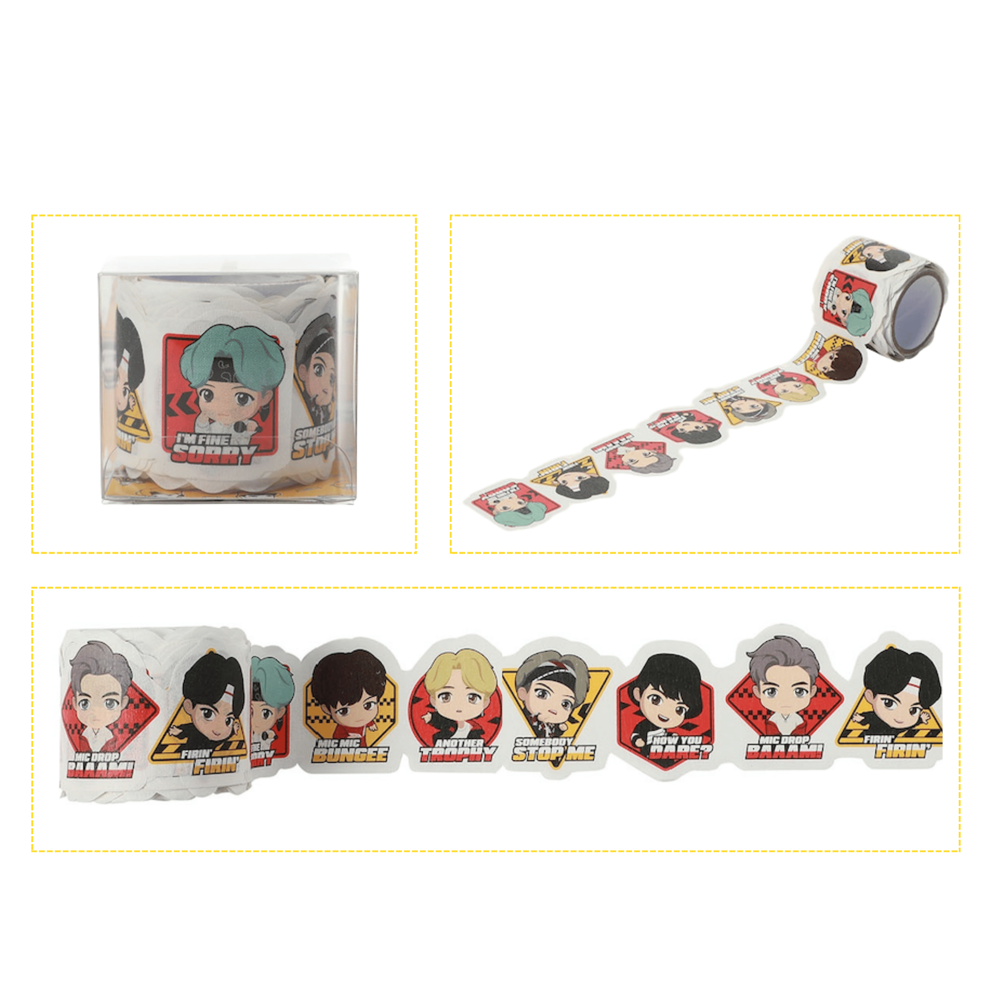 BTS - MIC DROP BIG MASKING TAPE