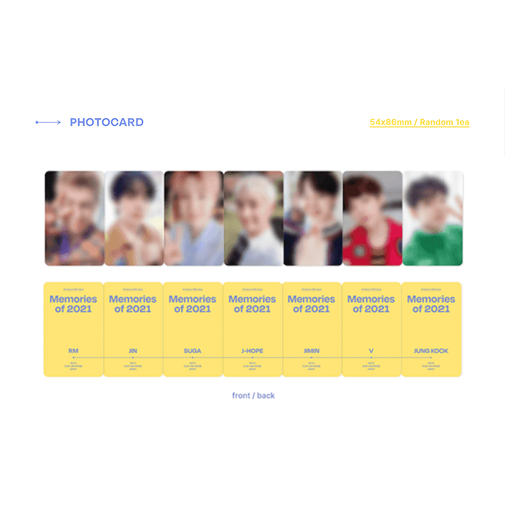 BTS - MEMORIES OF 2021 BLU-RAY