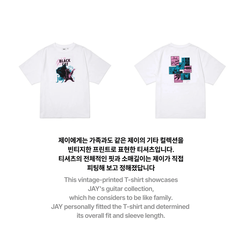 ENHYPEN - ARTIST-MADE COLLECTION BY JAY - FAMILY T-SHIRT (WHITE)