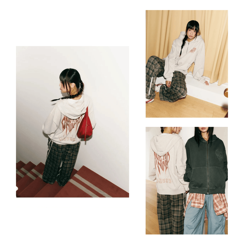 ENHYPEN - ARTIST-MADE COLLECTION BY SUNGHOON - 109 ZIP-UP HOODIE (IVORY)