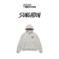 ENHYPEN - ARTIST-MADE COLLECTION BY SUNGHOON - 109 ZIP-UP HOODIE (IVORY)