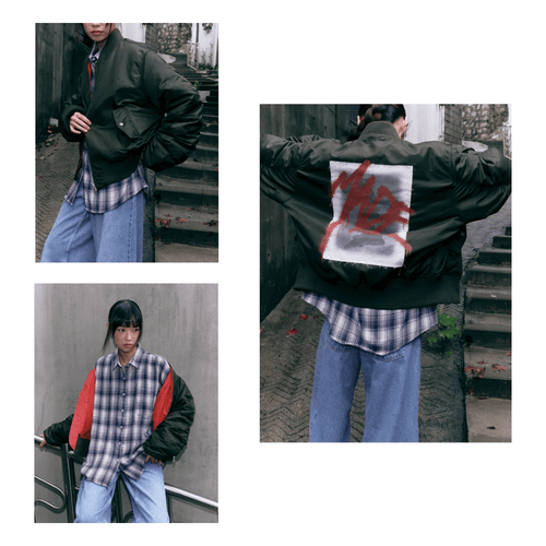 ENHYPEN - ARTIST-MADE COLLECTION BY NI-KI - MADE MA-1 JACKET