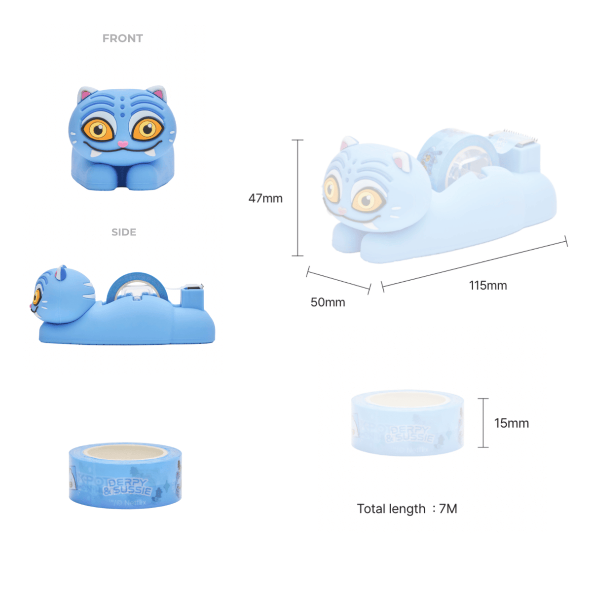DERPY TAPE DISPENSER SET - K-POP DEMON HUNTERS