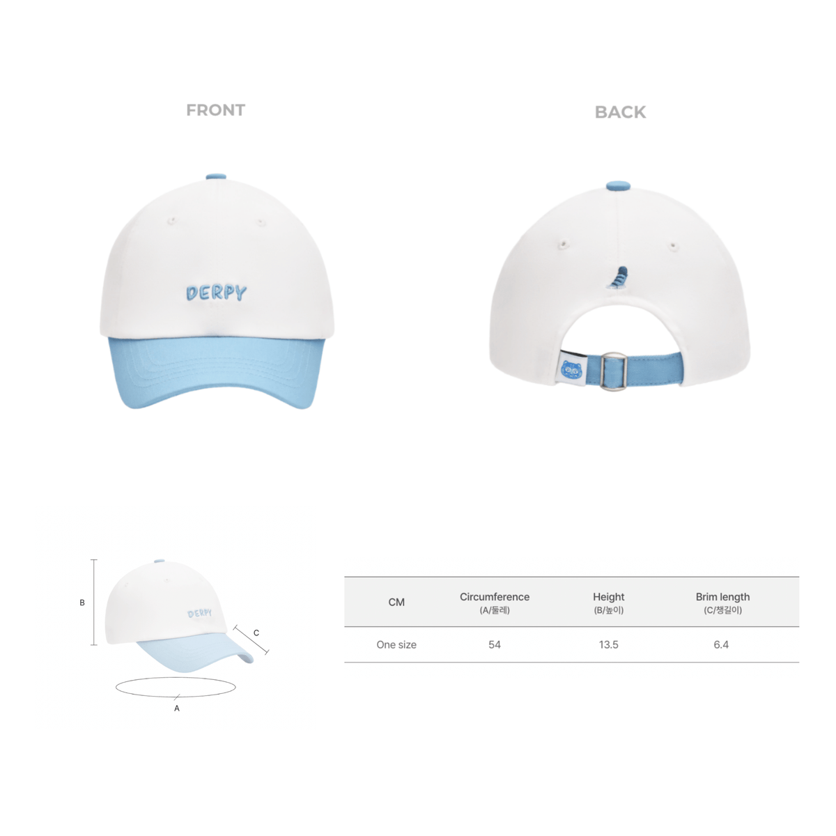 K-POP DEMON HUNTERS - KIDS DERPY BALL CAP