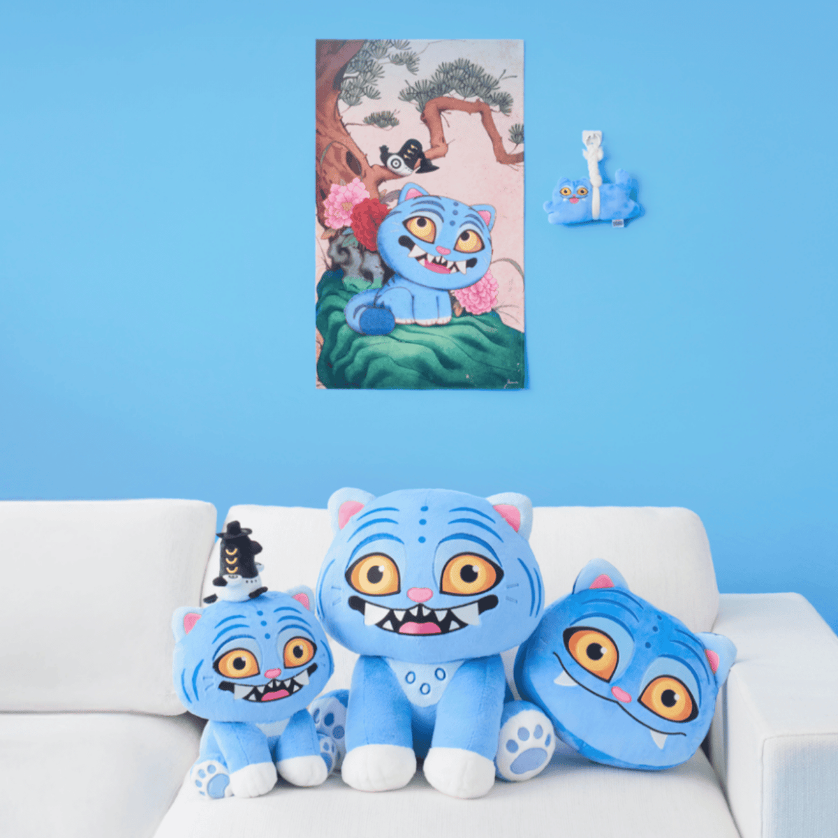 K-POP DEMON HUNTERS - HOJAKDO FABRIC POSTER