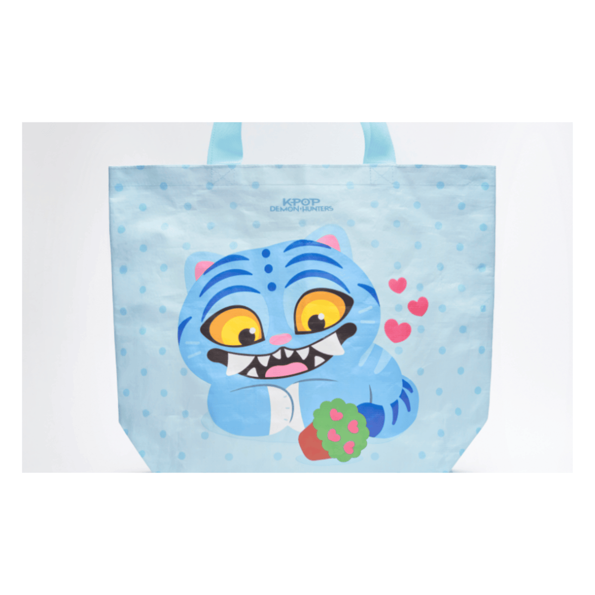 DERPY REUSABLE TARPAULIN TOTE BAG - K-POP DEMON HUNTERS