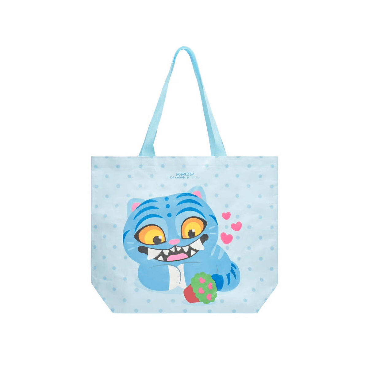 DERPY REUSABLE TARPAULIN TOTE BAG - K-POP DEMON HUNTERS