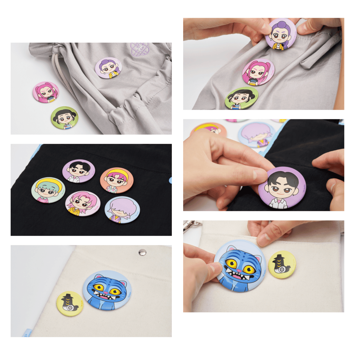 PIN BUTTON - K-POP DEMON HUNTERS