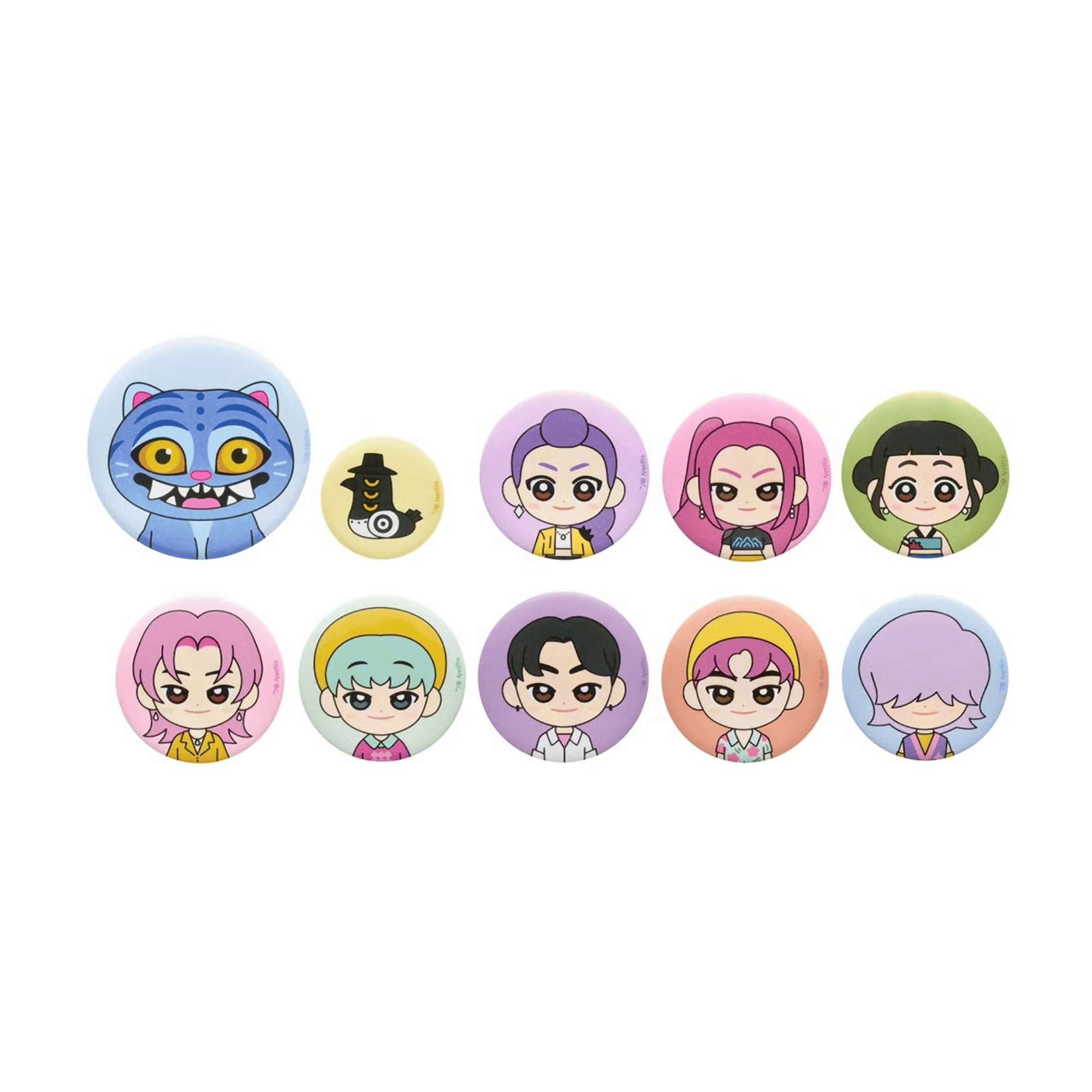 PIN BUTTON - K-POP DEMON HUNTERS