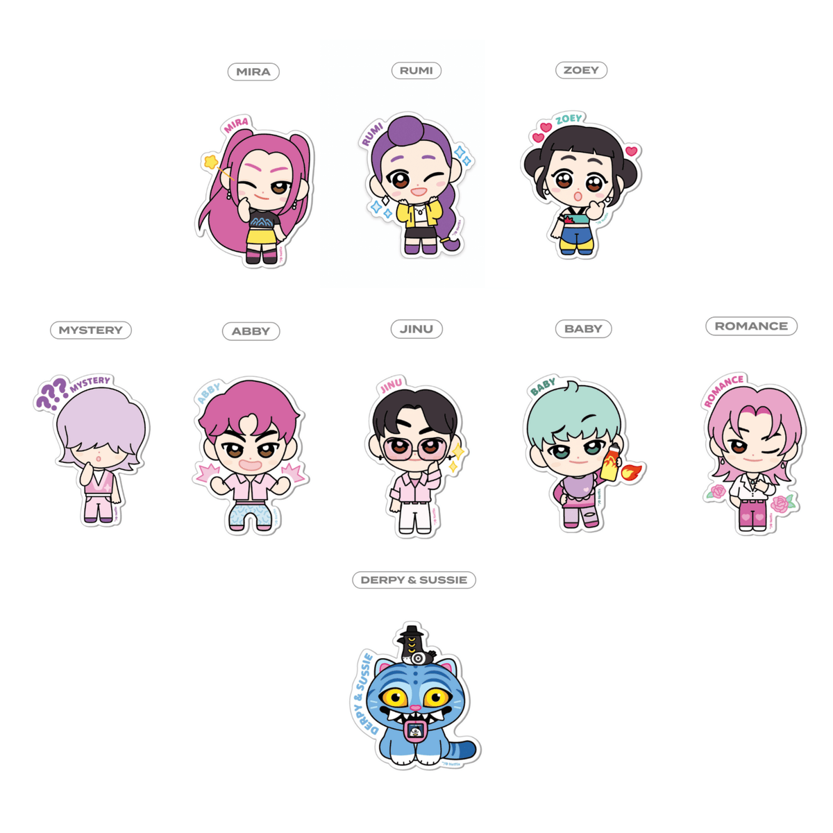 BIG STICKER - K-POP DEMON HUNTERS