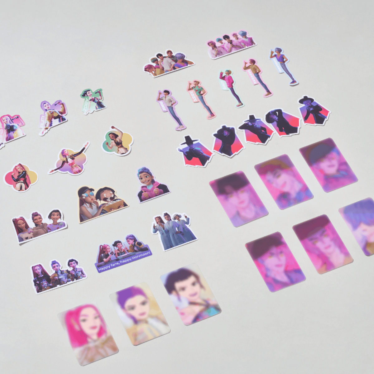 LENTICULAR PHOTOCARD SET - K-POP DEMON HUNTERS