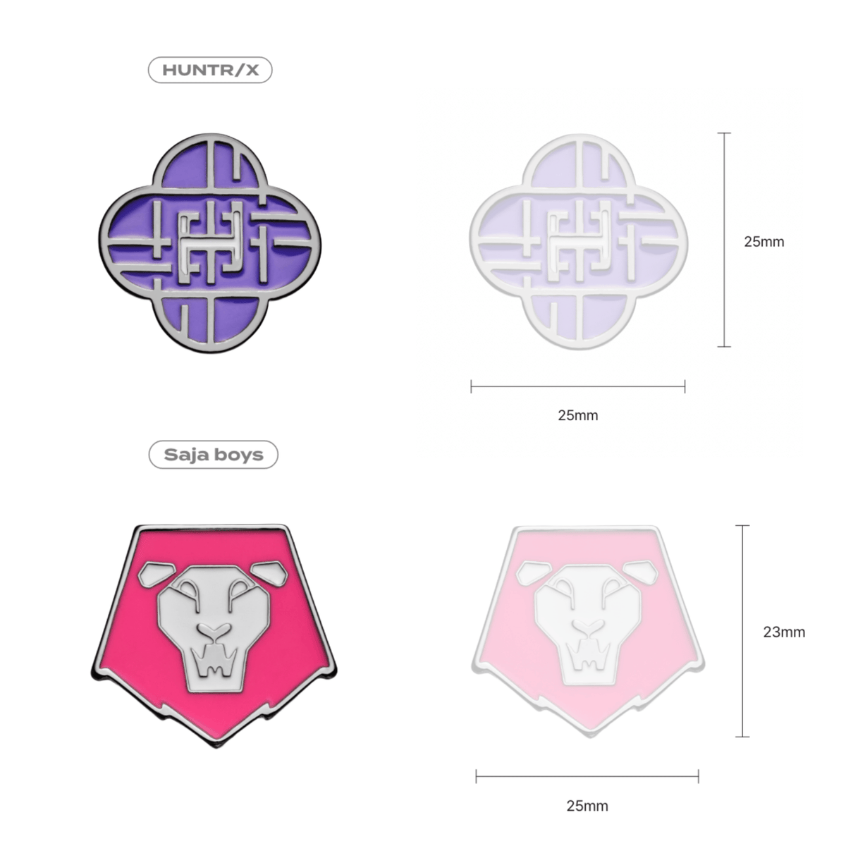 METAL BADGE - K-POP DEMON HUNTERS