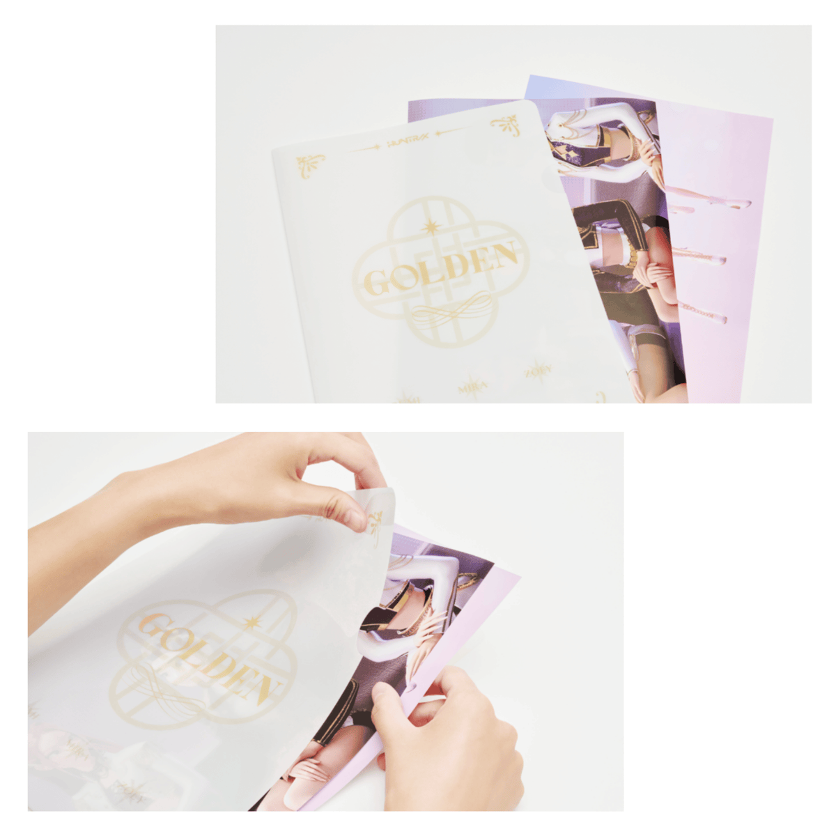 GOLDEN LHOLDER POSTER SET - K-POP DEMON HUNTERS