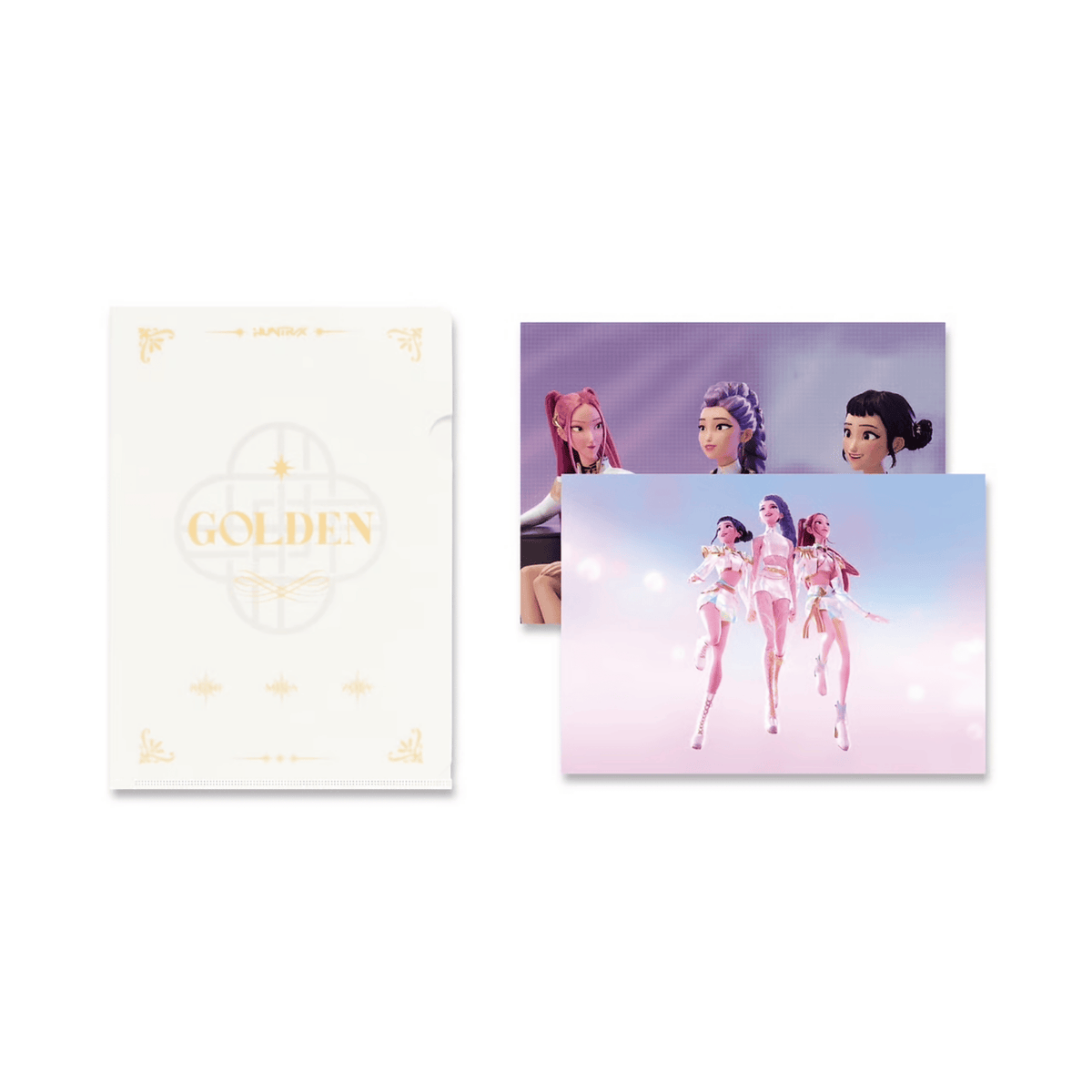GOLDEN LHOLDER POSTER SET - K-POP DEMON HUNTERS