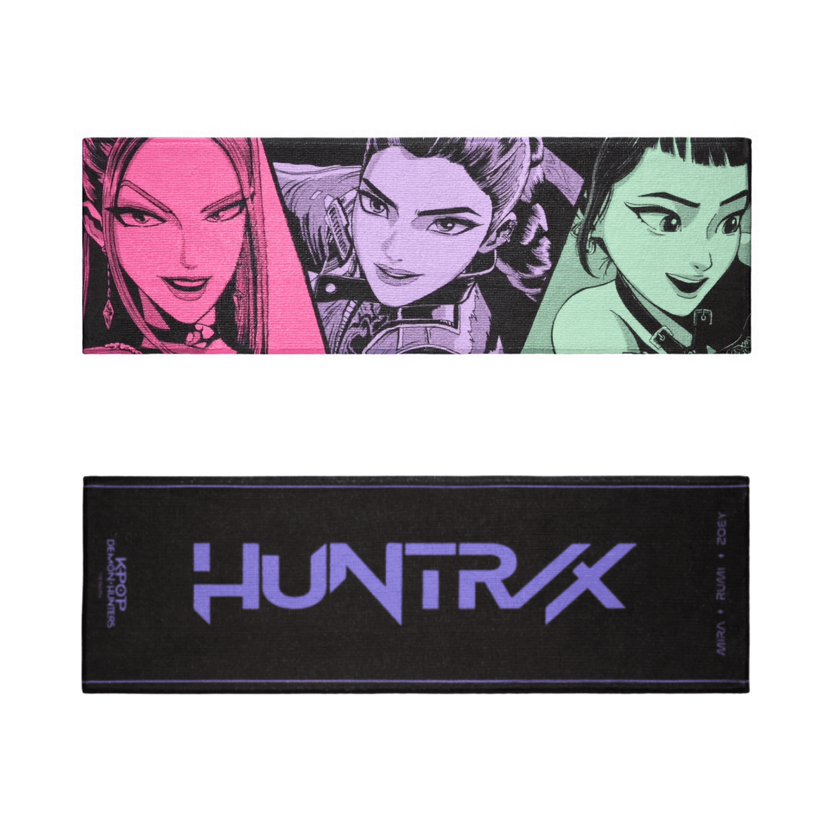 HUNTR/X SLOGAN TOWEL - K-POP DEMON HUNTERS