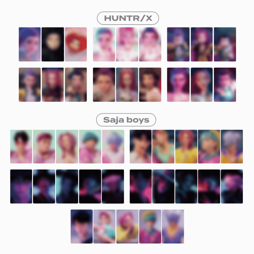 K-POP DEMON HUNTERS - RANDOM PHOTOCARD