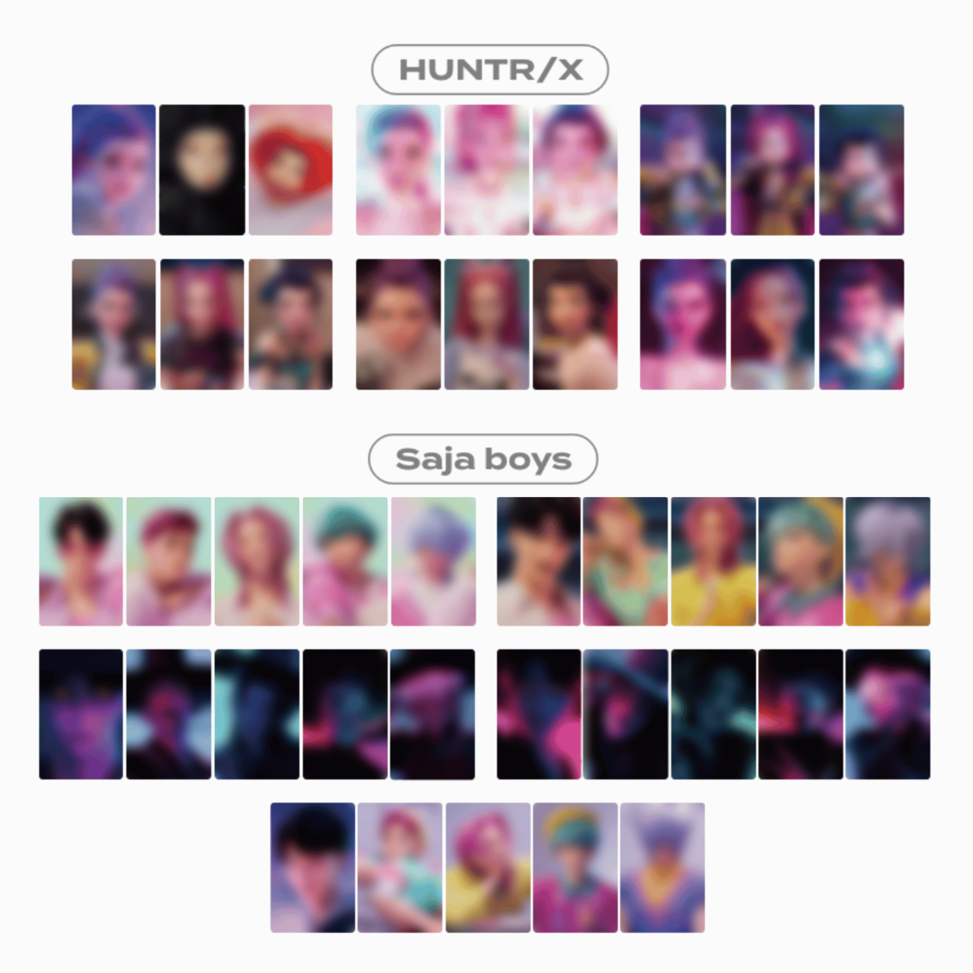 RANDOM PHOTOCARD - K-POP DEMON HUNTERS