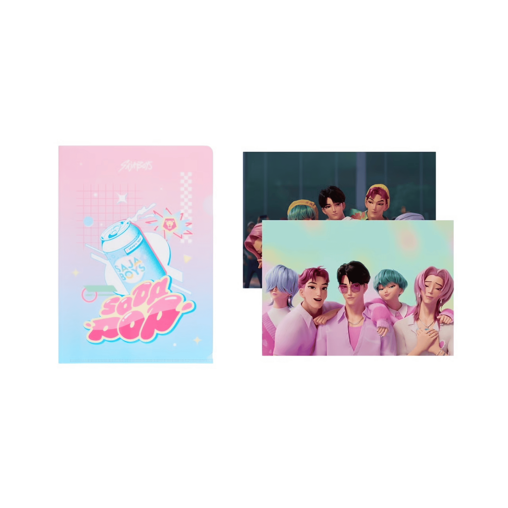 SODA POP LHOLDER POSTER SET - K-POP DEMON HUNTERS